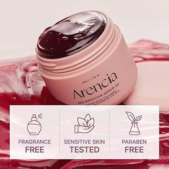 Arencia Red Smoothie Serum 30 Αντιγηραντικό Serum Προσώπου με Κολλαγόνο για Σύσφιξη 50ml