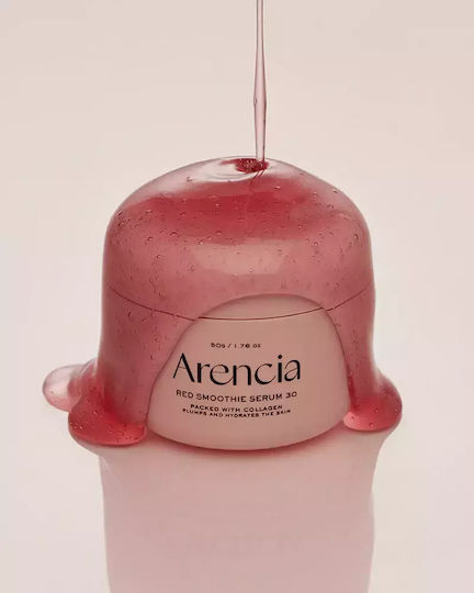 Arencia Red Smoothie Serum 30 Αντιγηραντικό Serum Προσώπου με Κολλαγόνο για Σύσφιξη 50ml
