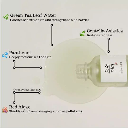 Beauty of Joseon Calming Καταπραϋντικό & Ενυδατικό Serum Προσώπου με Green Tea & Panthenol για Αποτοξίνωση 30ml