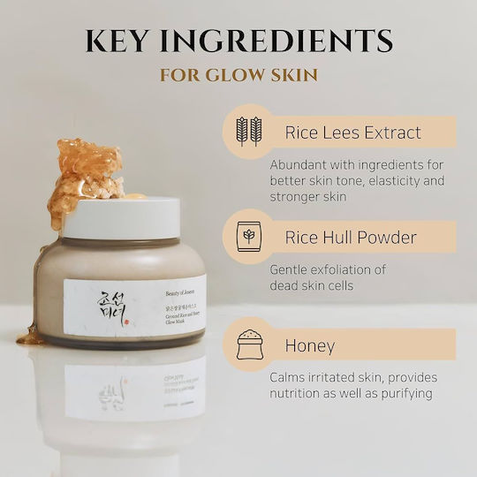 Beauty of Joseon Ground Rice And Honey Glow Μάσκα Προσώπου για Λάμψη 150ml
