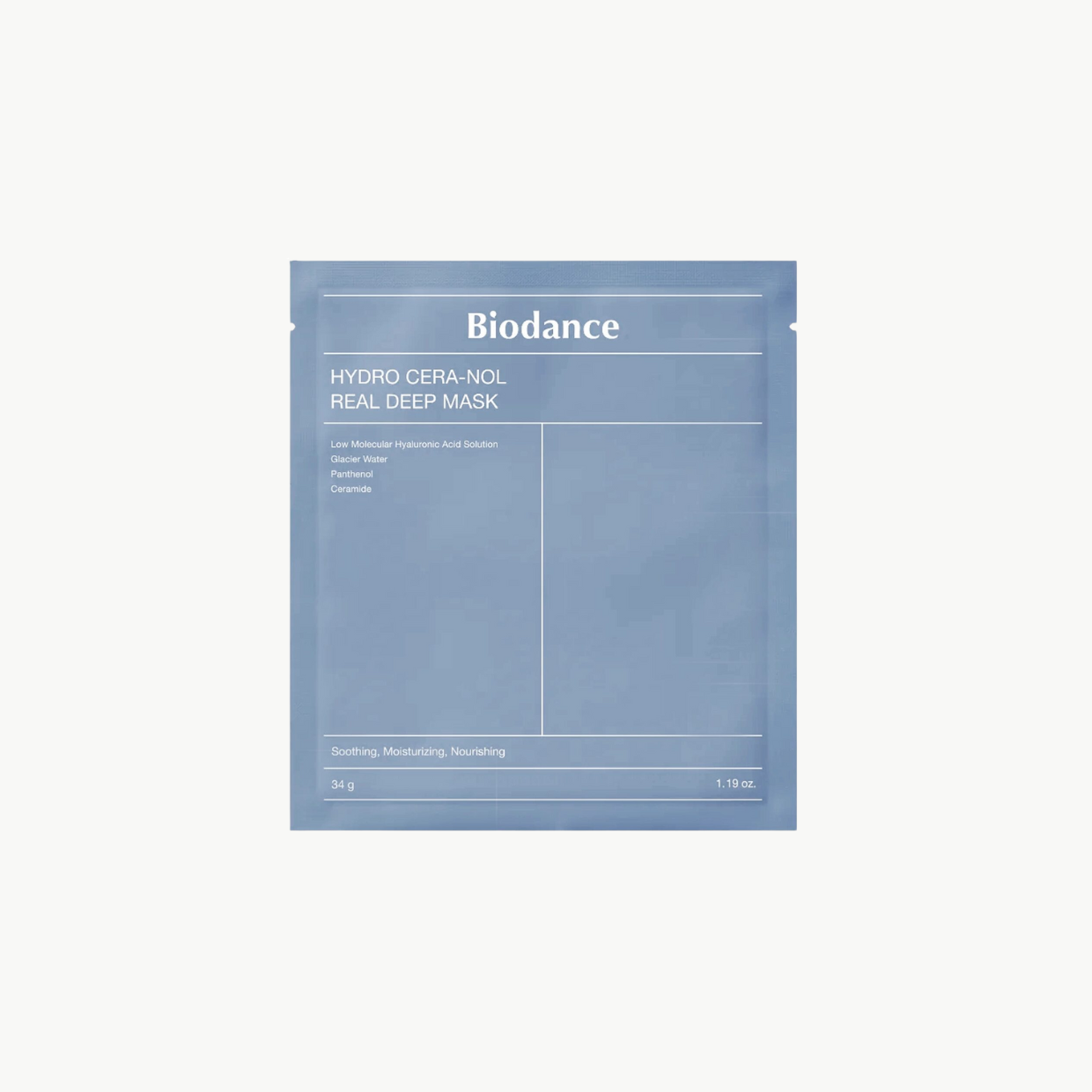 Biodance Cera-nol Real Deep Sheets για Ενυδάτωση 34gr