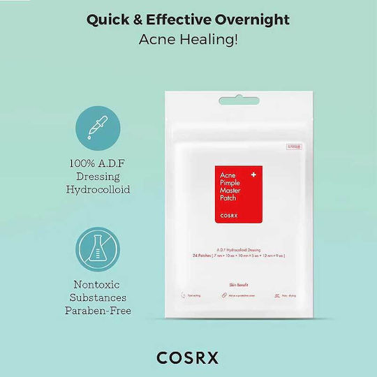 Cosrx Acne Master Patch Original Fit Patches Patches Προσώπου 24τμχ
