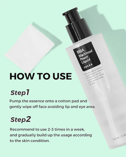 Cosrx BHA Blackhead Power Liquid Face Mist Τόνωσης Προσώπου με Υαλουρονικό Οξύ για Όλους τους Τύπους 100ml