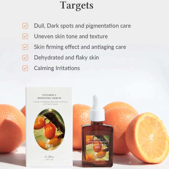 Dr. Althea Vitamin C Boosting Serum Προσώπου με Centella Asiatica & Βιταμίνη C για Λάμψη 30ml