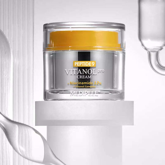 Medi Peel Peptide 9 Vitanol Pro Αντιγηραντική Κρέμα Προσώπου κατά των Πανάδων με Νιασιναμίδη & Πεπτίδια 50gr