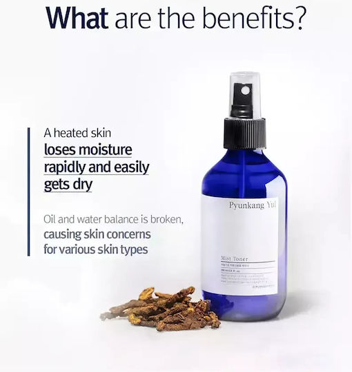 Pyunkang Yul Mist Toner Face Mist Τόνωσης Προσώπου με Υαλουρονικό Οξύ για Όλους τους Τύπους 200ml