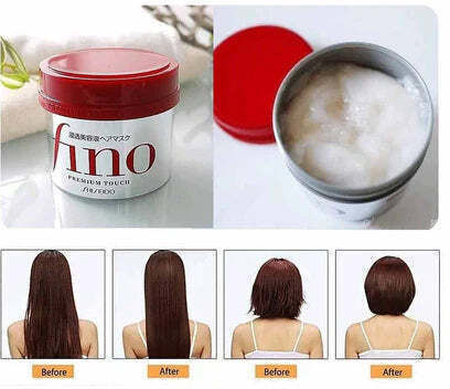 Shiseido Fino Premium Touch Penetrating Essence Μάσκα Μαλλιών για Λείανση 230ml