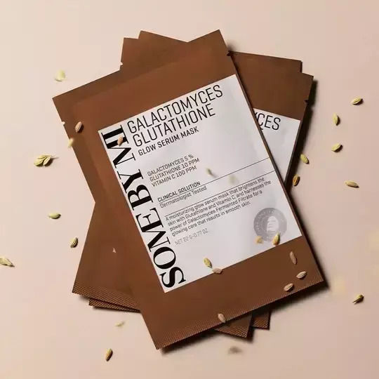 Some By Mi Galactomyces Glutathione Glow Μάσκα Προσώπου για Λάμψη / Λείανση / Ενυδάτωση / Αντιγήρανση 22gr
