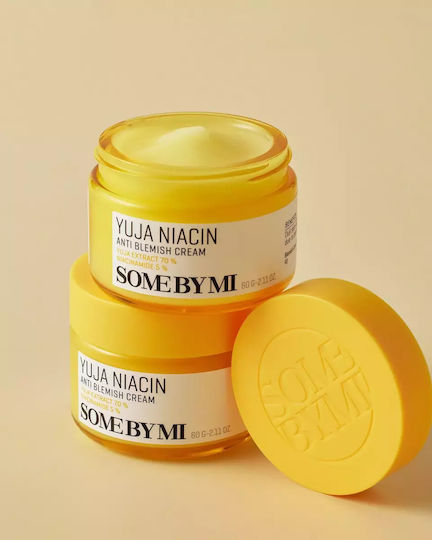 Some By Mi Yuja Niacin Κρέμα Προσώπου για Ενυδάτωση, Αντιγήρανση & Ατέλειες με Βιταμίνη C & Νιασιναμίδη 60gr