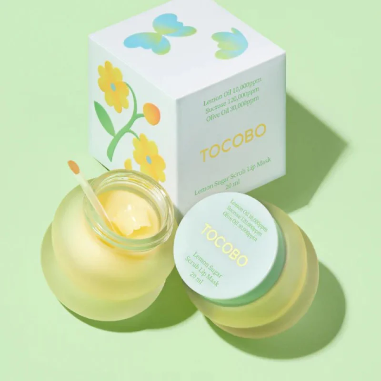 Tocobo Lemon Sugar Μάσκα Χειλιών για Απολέπιση 20ml