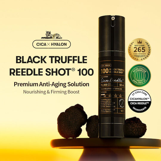 VT Cosmetics Black Truffle Reedle Shot 100 Αντιγηραντικό Booster Προσώπου 50ml