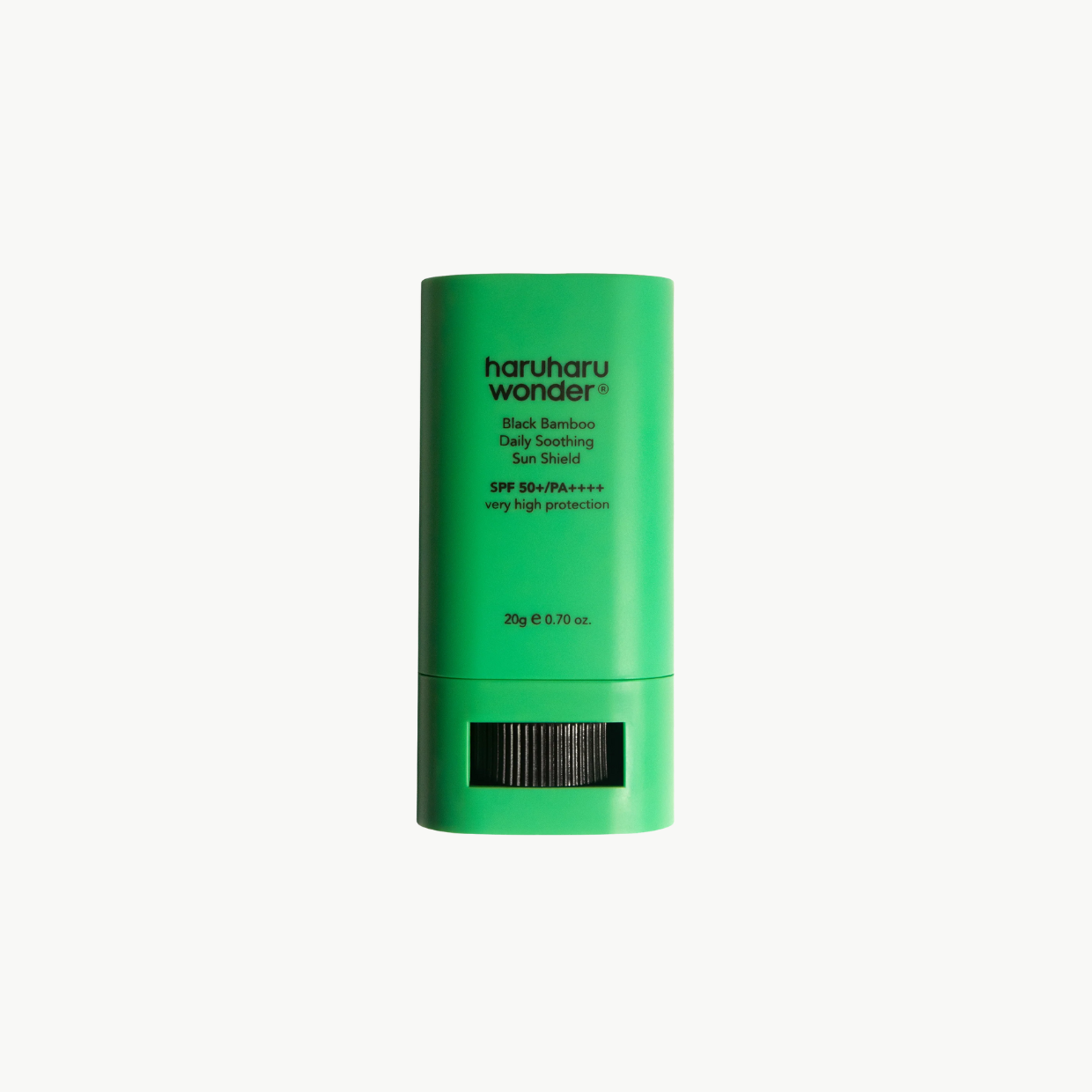 haruharu wonder Αντηλιακό Στικ Με SPF50+ PA++++ Black Bamboo Daily Soothing Sun Shield (20gr)
