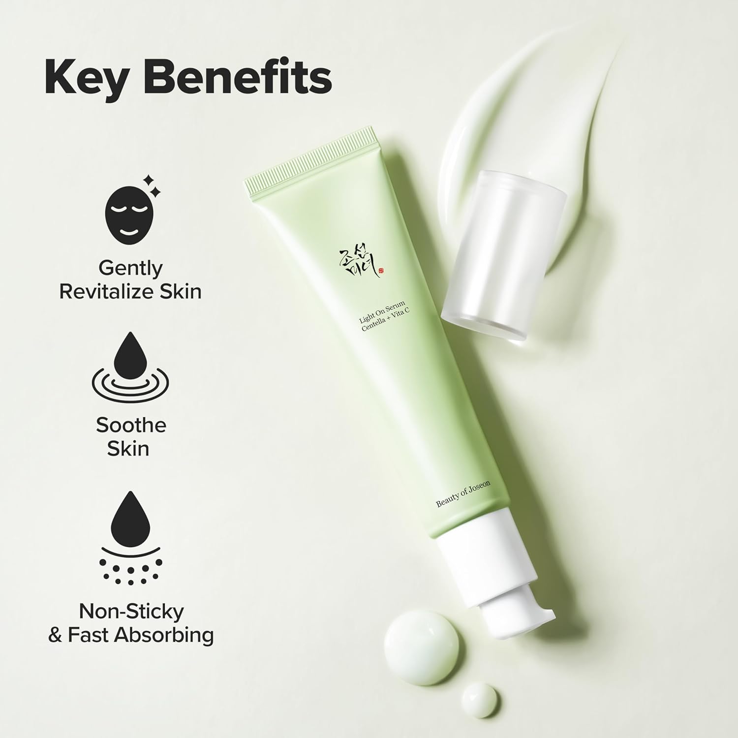 Beauty of Joseon Light On Serum Προσώπου με Centella Asiatica & Βιταμίνη C για Λάμψη 30ml