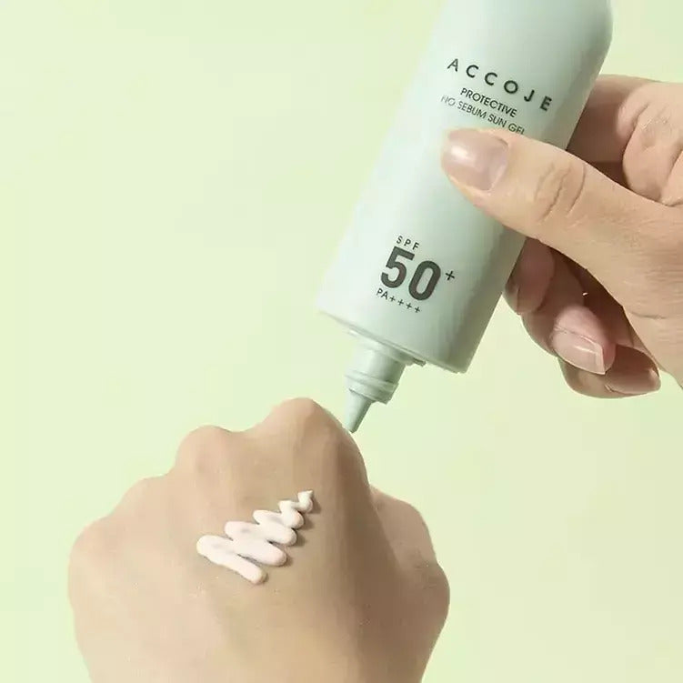 Accoje Mineral Αντηλιακό Gel Προσώπου SPF50 50ml