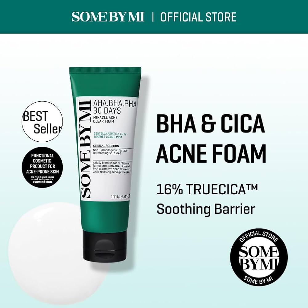 AHA-BHA-PHA 30 Days Miracle Acne Clear Foam - Καθαριστικός αφρός με οξέα κατά της ακμής