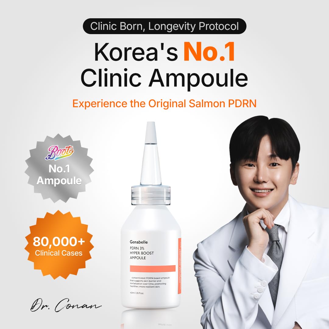 PDRN 3% Hyper Boost Ampoule -  Αμπούλα Υψηλής Συγκέντρωσης PDRN για Εντατική Ανάπλαση, Ενυδάτωση & Ενίσχυση του Δερματικού Φραγμού 40ml