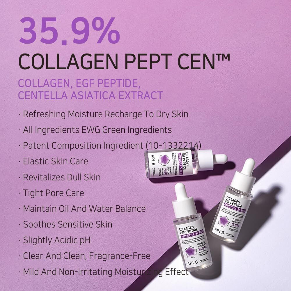 APLB Collagen Egf Peptide Serum Προσώπου με Πεπτίδια & Κολλαγόνο για Σύσφιξη 40ml
