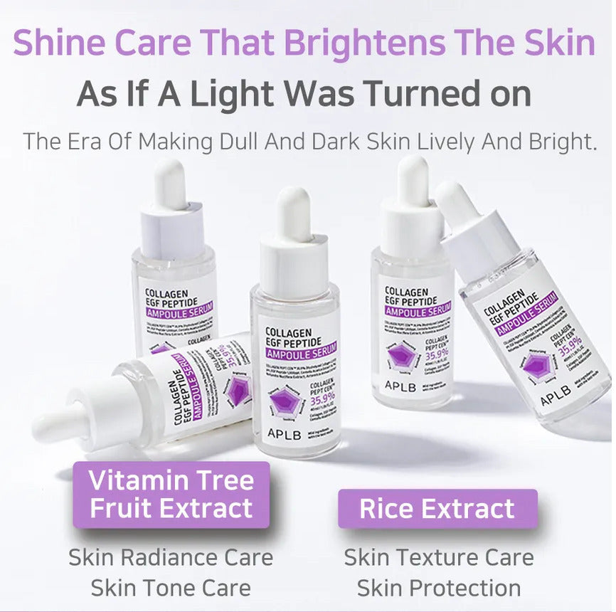 APLB Collagen Egf Peptide Serum Προσώπου με Πεπτίδια & Κολλαγόνο για Σύσφιξη 40ml