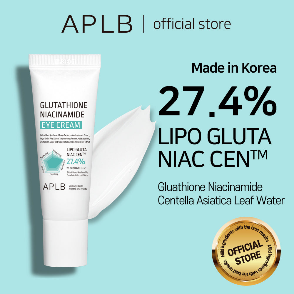 APLB Glutathione Niacinamide Κρέμα Ματιών για Λάμψη , Σύσφιξη , Μαύροι Κύκλοι & Αντιγήρανση 20ml