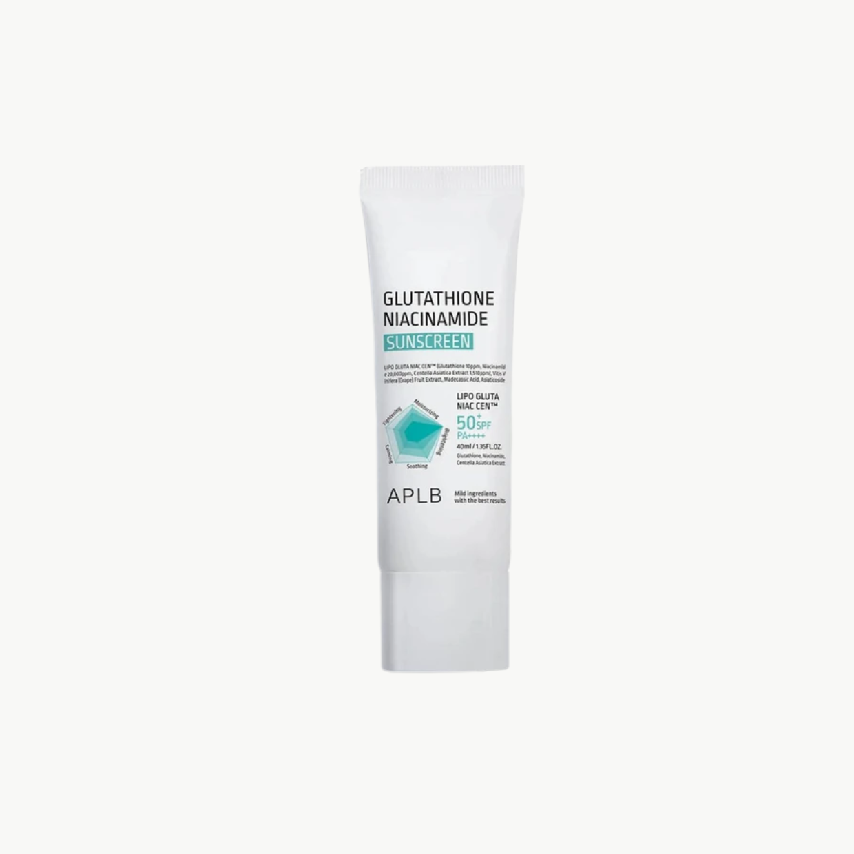 APLB Glutathione Niacinamide Sunscreen SPF50+ PA++++ 40ml