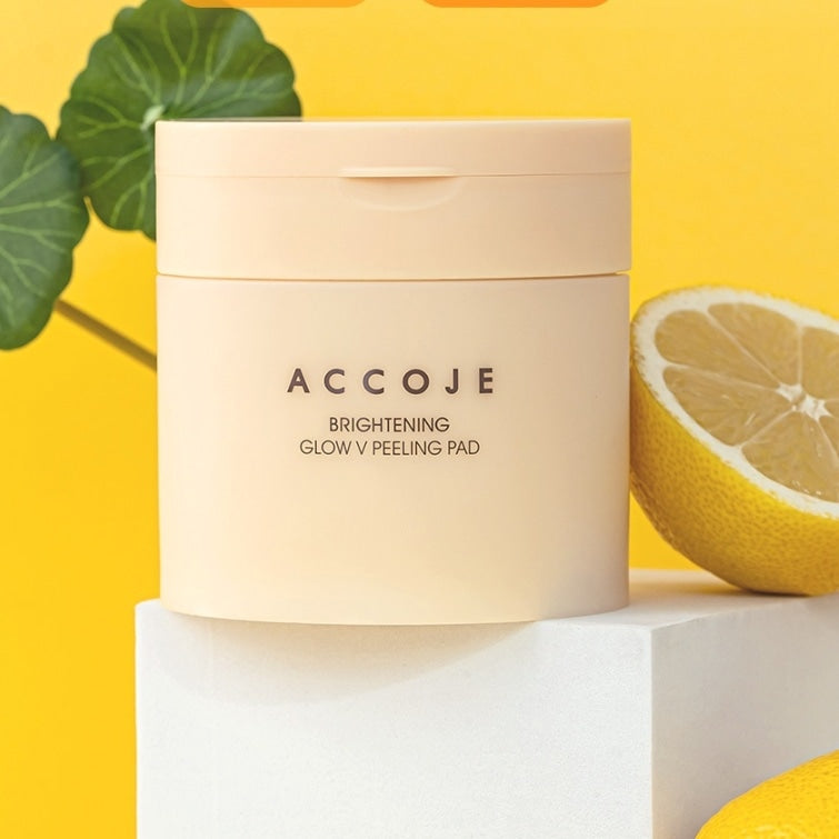 Accoje Brightening Glow V Peeling Pad 150ml