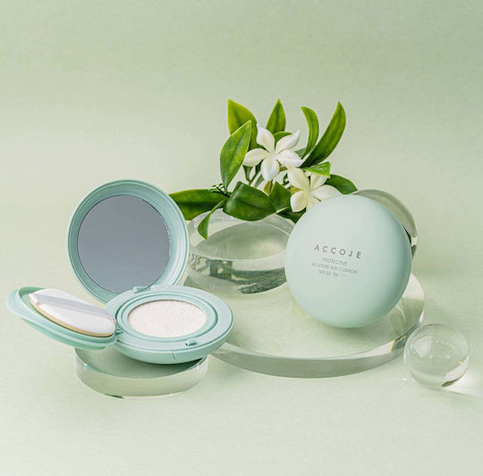 Accoje Protective Moisture Sun Cushion Αντηλιακό Προσώπου SPF50+ 17gr
