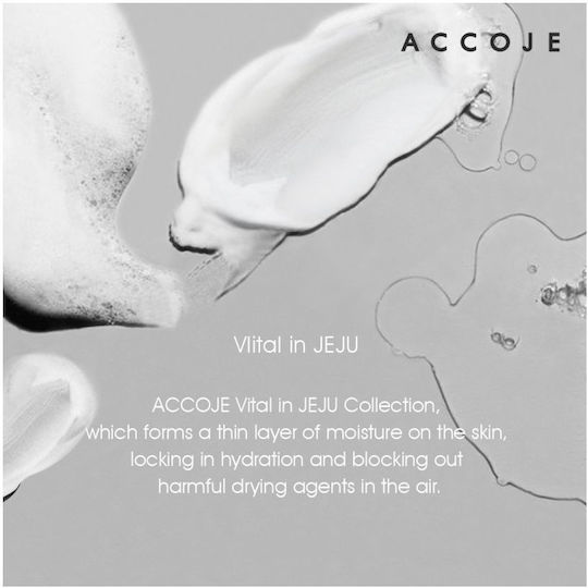Accoje Vital In Jeju Time Repair Ενυδατικό & Αντιγηραντικό Serum Προσώπου με Νιασιναμίδη & Βιταμίνη E για Αποτοξίνωση & Λάμψη 50ml