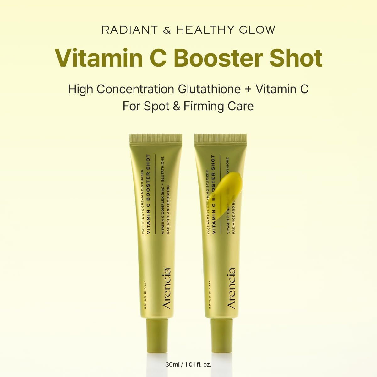 Arencia Vitamin C Booster Προσώπου με Βιταμίνη C για Αποτοξίνωση & Λάμψη 30ml