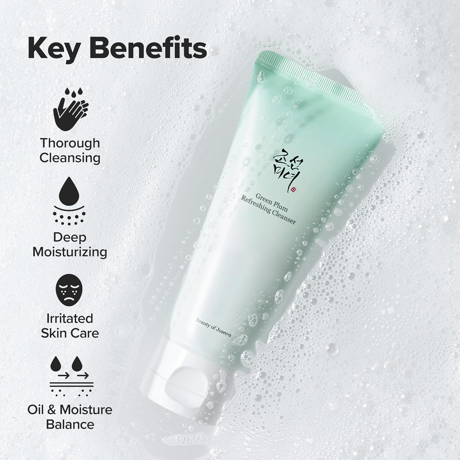 Beauty of Joseon Green Plum Refreshing Κρέμα Καθαρισμού Προσώπου 100ml
