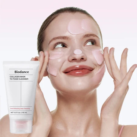 Biodance Collagen Mask To Foam Cleanser 150 ml-Μάσκα Κολλαγόνου σε Αφρό Καθαρισμού 150ml