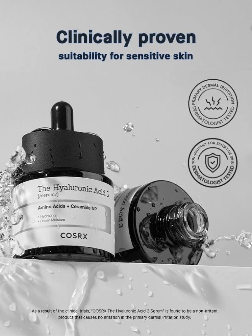 COSRX The Hyaluronic acid 3 - Ορός με υψηλή συγκέντρωση υαλουρονικού οξέως