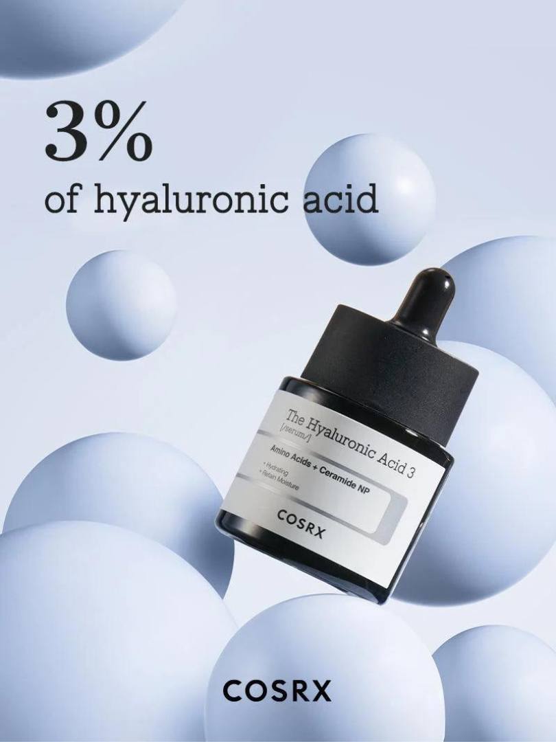 COSRX The Hyaluronic acid 3 - Ορός με υψηλή συγκέντρωση υαλουρονικού οξέως