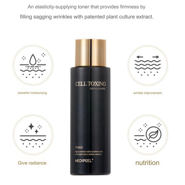 Medipeel Cell Toxing Dermajours Υγρό Τόνωσης Προσώπου με Ceramides, Νιασιναμίδη & Πεπτίδια 250ml