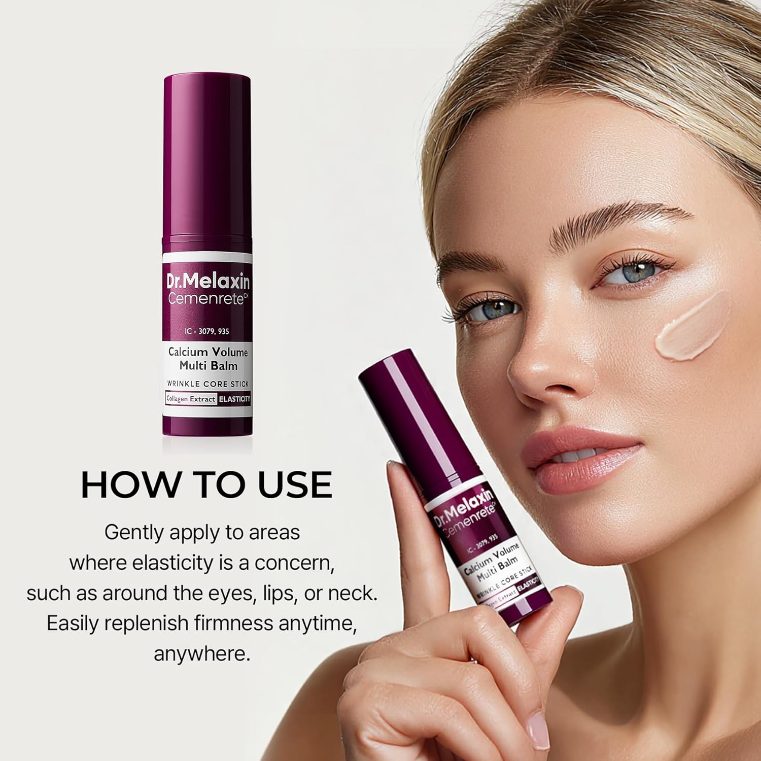 Cemenrete Calcium Volume Multi Balm - Πολυλειτουργικό Balm Σύσφιξης & Λάμψης