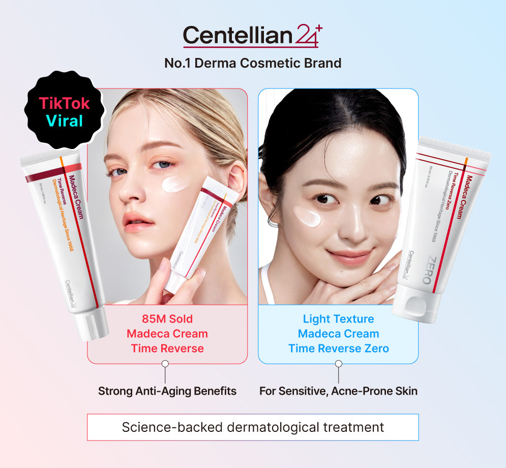 Centellian24 Madeca Time Reverse Zero Ενυδατική & Αντιγηραντική Κρέμα Προσώπου κατά της Ερυθρότητας με Ρετινόλη & Υαλουρονικό Οξύ 80ml