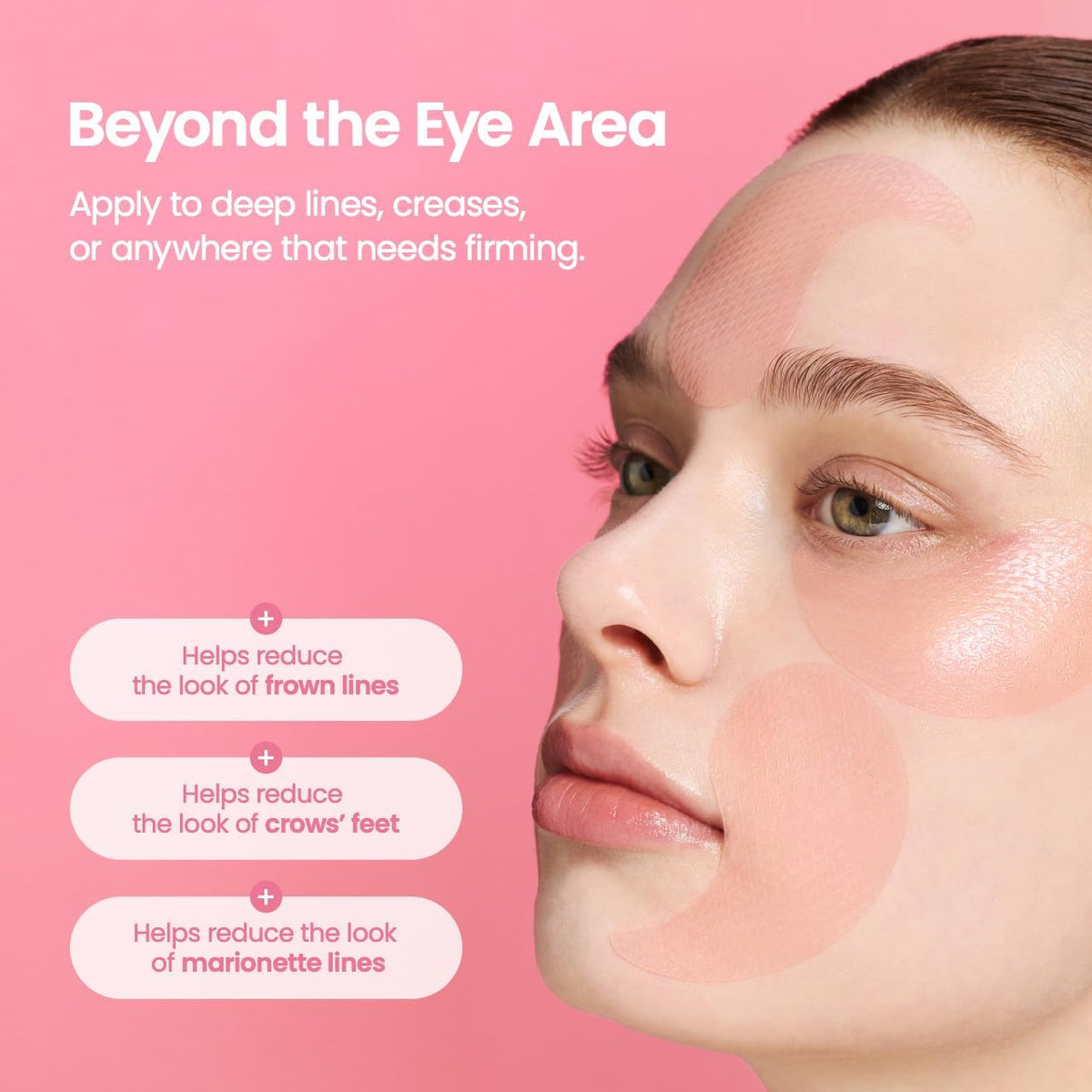 Collagen Eye Patches – Patches Ματιών με Κολλαγόνο, Πεπτίδια & Καφεΐνη 30τμχ