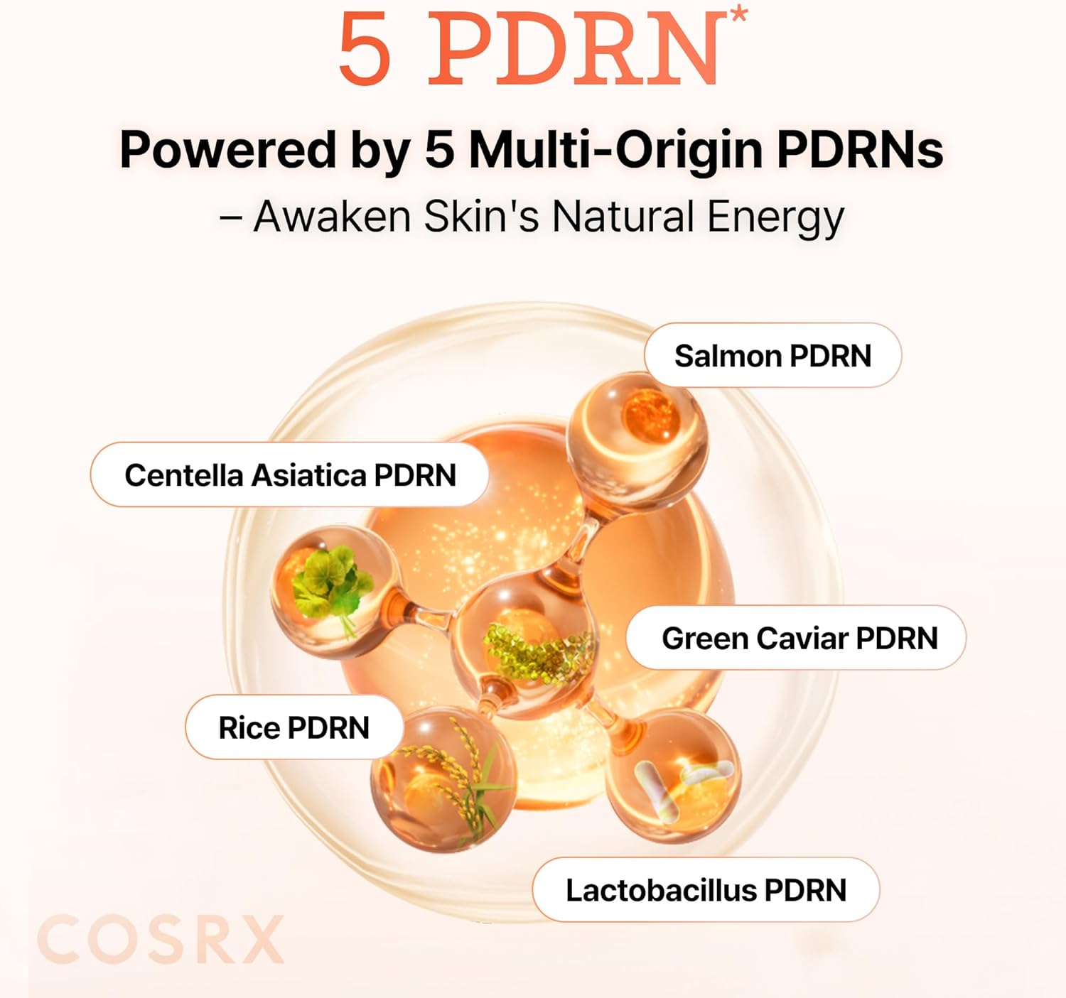 Cosrx 5 PDRN B5 Vital Soothing Toner - Αναζωογονητικό Toner για Λάμψη, Σύσφιξη & Καταπράυνση