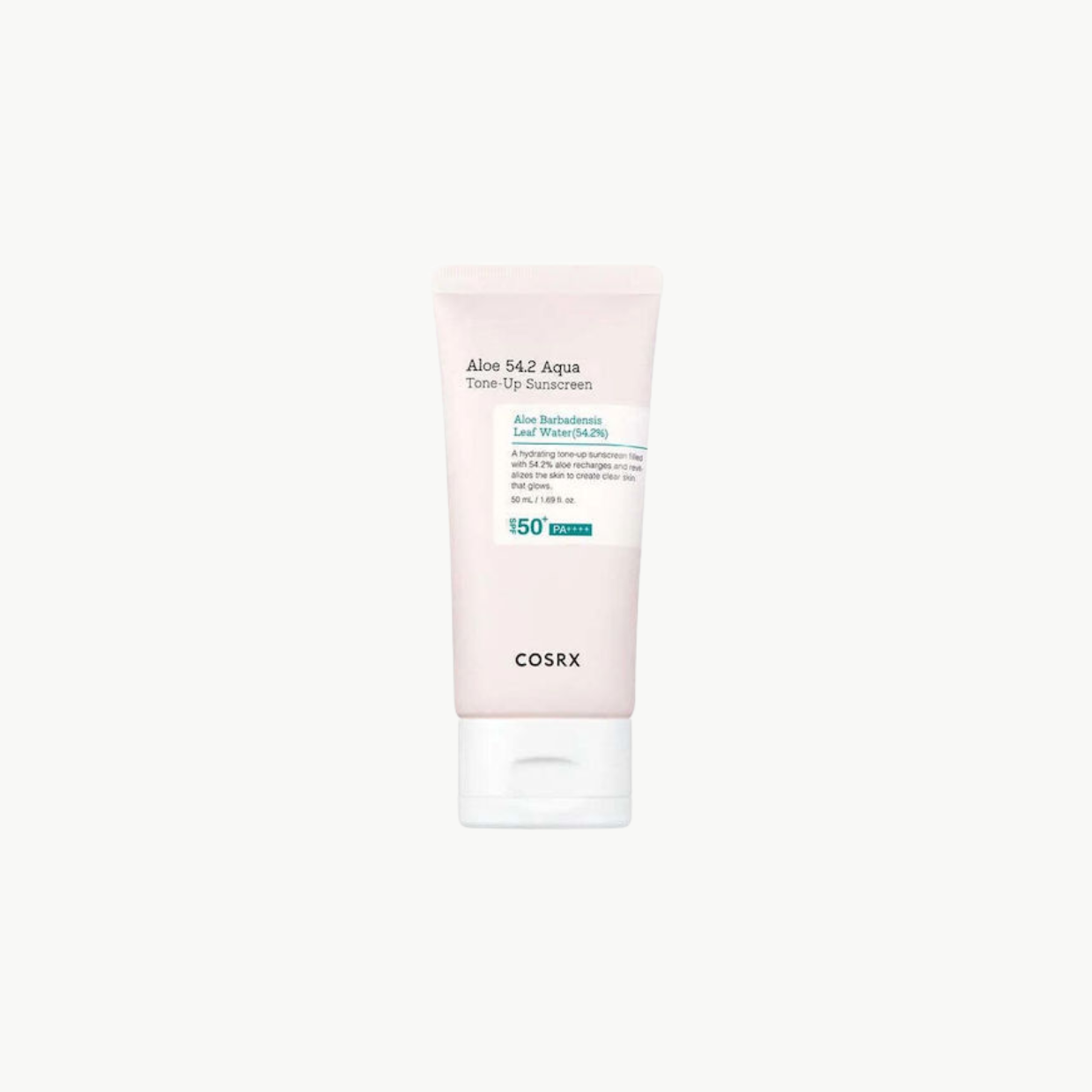 Cosrx Aloe 54.2 Aqua Tone Up Αντηλιακό Προσώπου SPF50 με Χρώμα 50ml