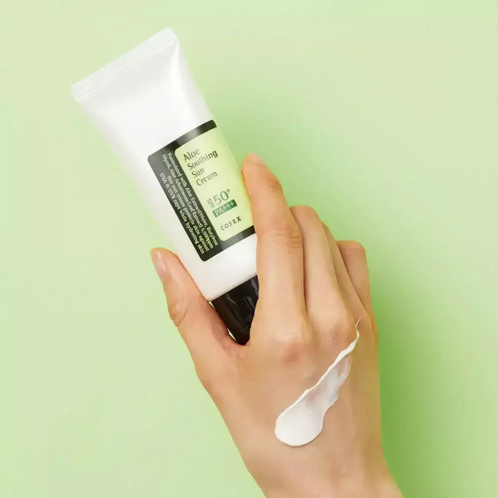 Cosrx Aloe Soothing Αντηλιακή Κρέμα Προσώπου SPF50 50ml