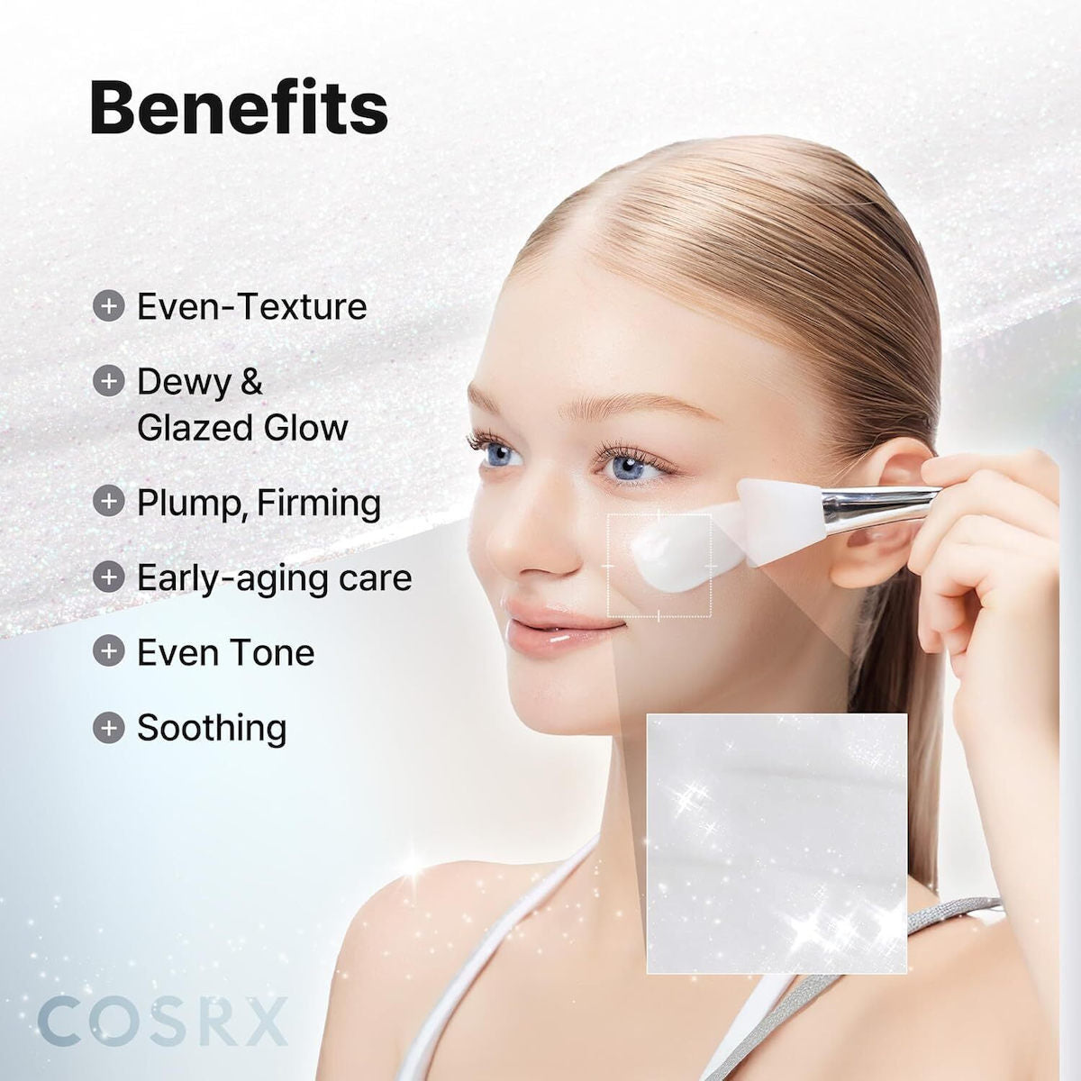 Cosrx Pdrn Exosome Peel Off Μάσκα Προσώπου για Λάμψη Και Σύσφιξη 50ml