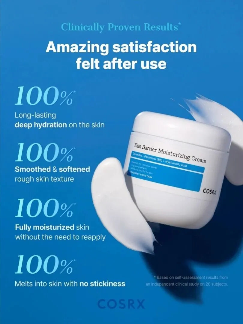Cosrx Skin Barrier Moisturizing Cream Ενυδατική κρέμα με κηραμίδια και πανθενόλη 450ml