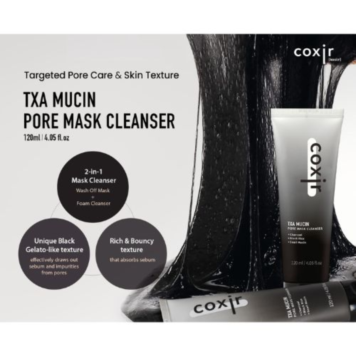 Coxir Txa Mucin Μάσκα Προσώπου 80ml