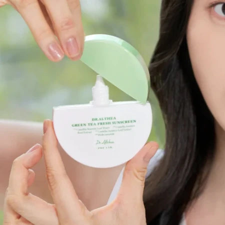 Dr. Althea - Green Tea Fresh Sunscreen SPF50+ PA++++ 45ml-Αντηλιακό με εκχύλισμα Πράσινου Τσαγιού και ελαφριά καταπραυντικη υφή 45ml