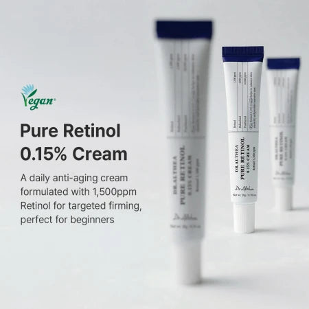 Dr. Althea Pure Retinol Αντιγηραντική & Συσφικτική Κρέμα Προσώπου Νυκτός με Ρετινόλη & Πανθενόλη 20gr