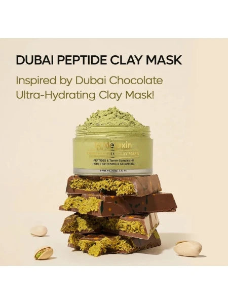 Dr. Melaxin Dubai Peptide Clay Mask 100g - Μάσκα Πηλού Αποτοξίνωσης Πεπτιδίων