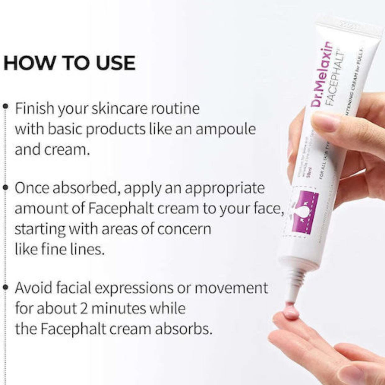 Dr. Melaxin Facephalt Κρέμα Προσώπου για Αντιγήρανση & Σύσφιξη 50ml