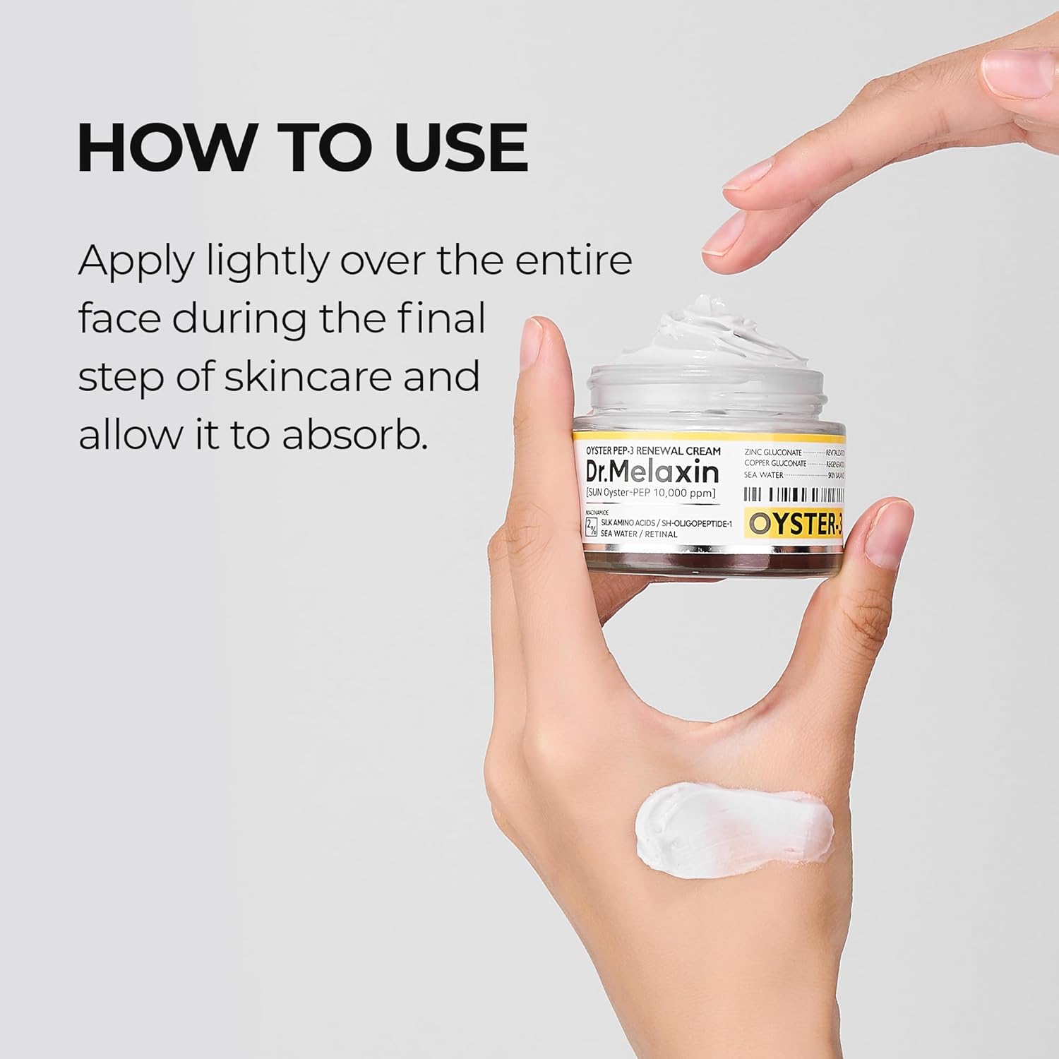 Dr. Melaxin Oyster Peptide Αντιγηραντική Κρέμα Προσώπου Νυκτός με Πεπτίδια 50ml