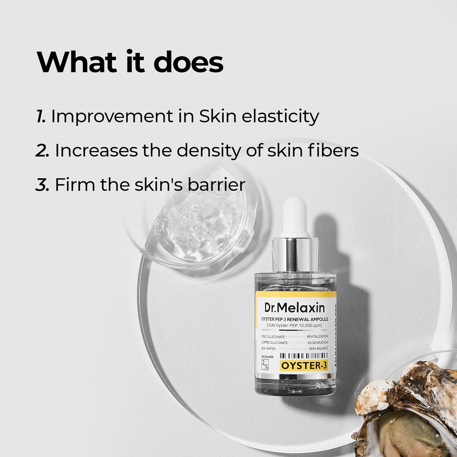 Dr. Melaxin Oyster Peptide Ampoule Serum Προσώπου με Πεπτίδια για Σύσφιξη & Αναζωογόνηση 30ml