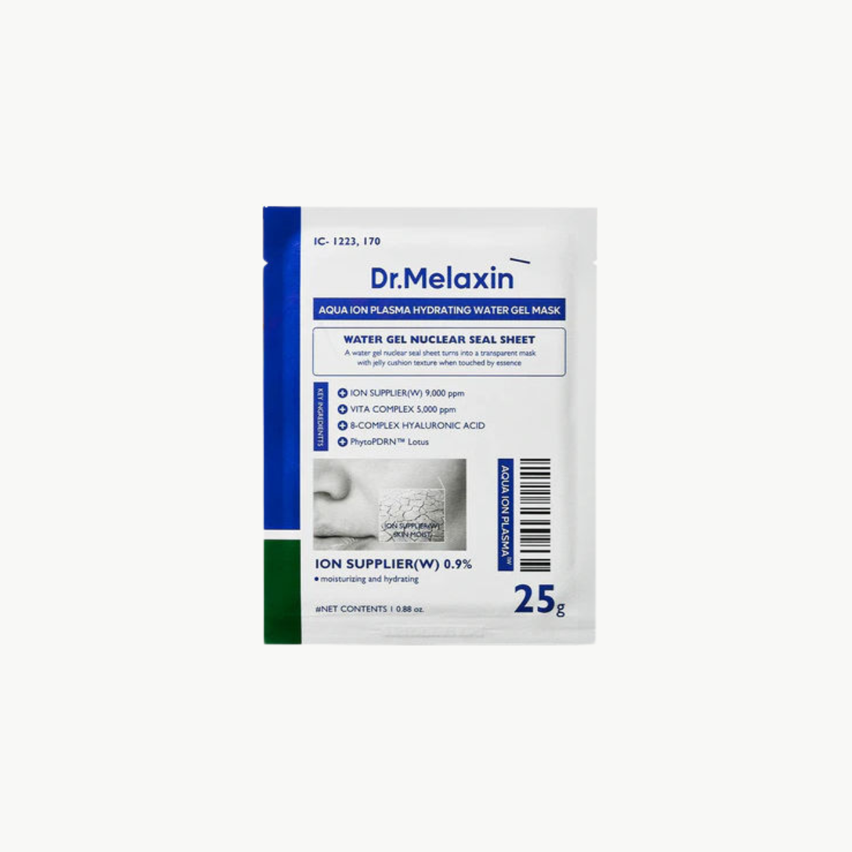 Dr. Melaxin Μάσκα Προσώπου Gel για Ενυδάτωση / Αναζωογόνηση / Λάμψη 25gr