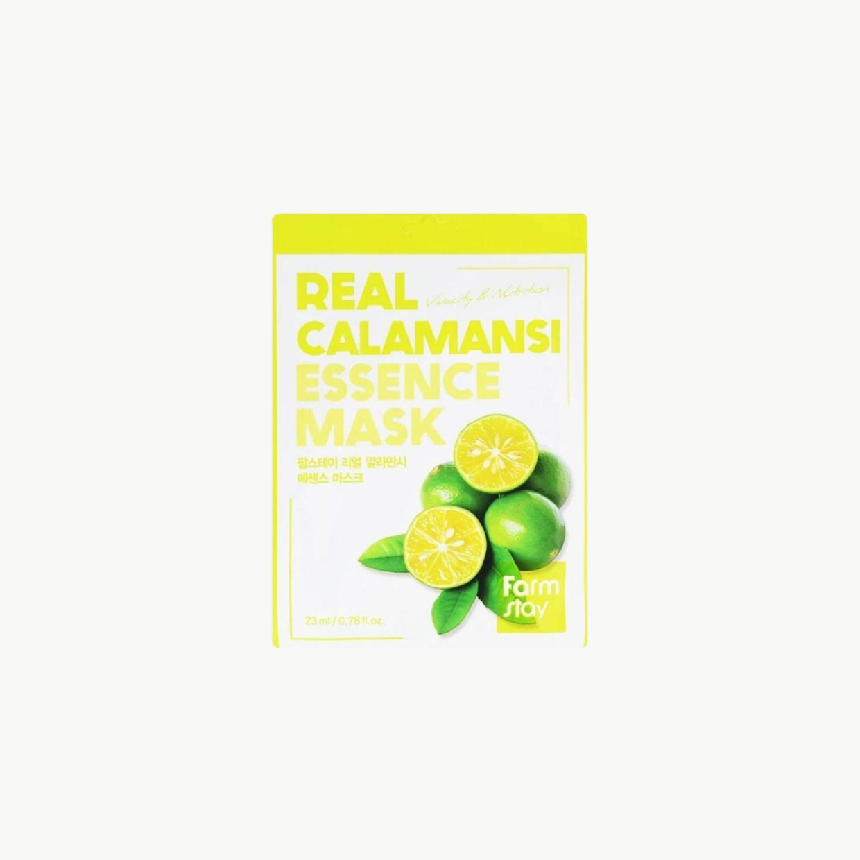Farm Stay Real Calamansi Essence Μάσκα Προσώπου 23ml